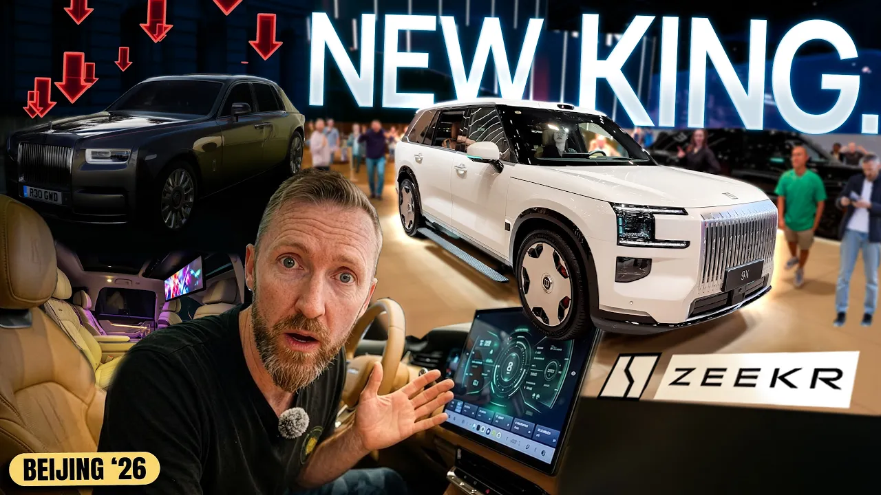 Rolls-Royce Is in Trouble: Meet the $120K ZEEKR 9X
