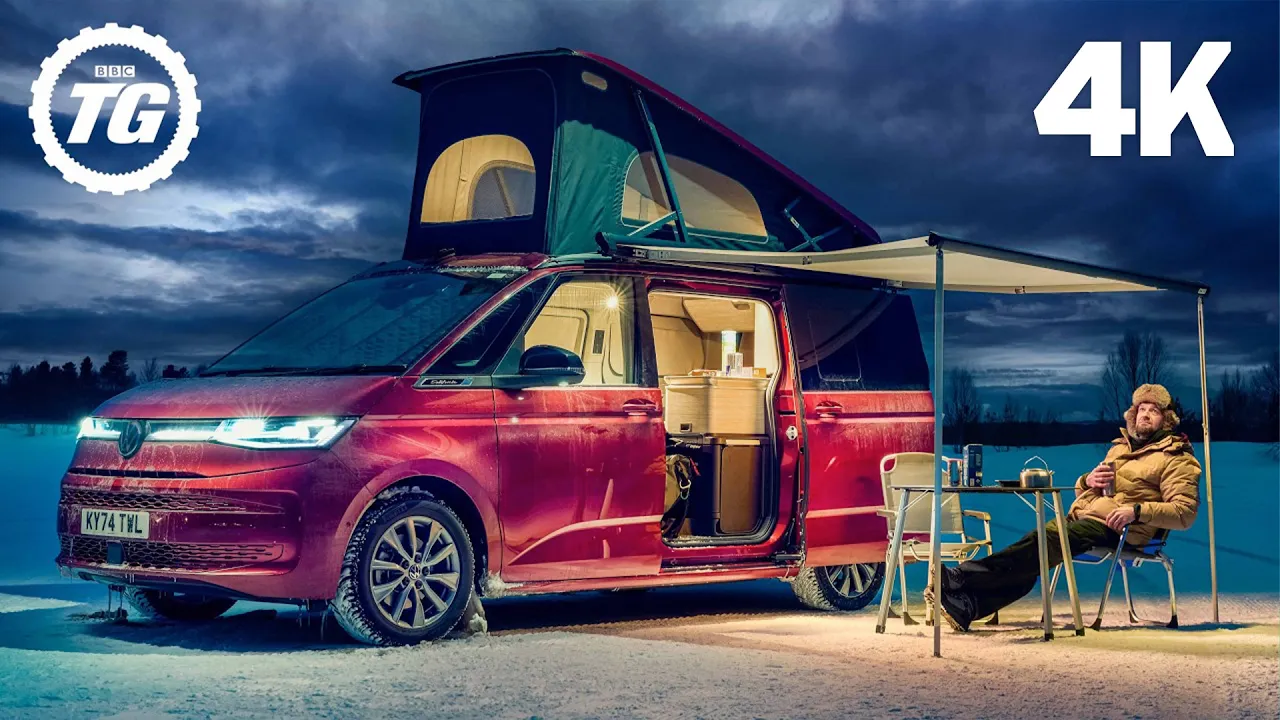 FIRST DRIVE: New VW California – Camping In The Arctic! | 4K