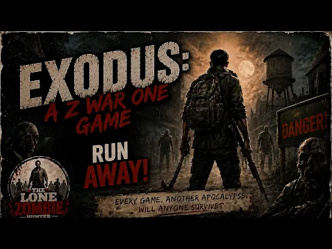 Exodus: A Z War One Game | Mission 1 Solo Playthrough Part 3 + My Thoughts On It.
