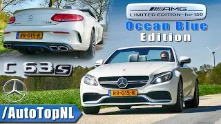Mercedes AMG C63 S Convertible | AMG PERFORMANCE EXHAUST | TUNNEL SOUNDS REVS & ONBOARD by AutoTopNL