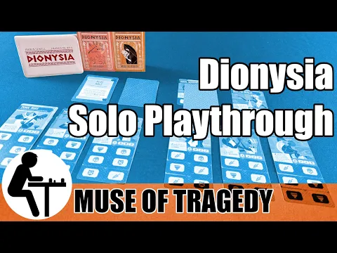 Dionysia Solo Playthrough: Muse of Tragedy