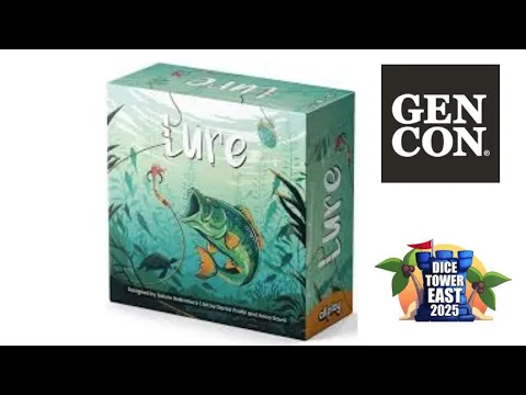 Lure! Let's Go Fishing! DTE and Gen Con Unboxing.