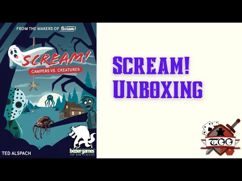 Scream! Board Game Unboxing