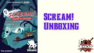 Scream! Board Game Unboxing