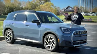 I Drive The Electric MINI Countryman For The First Time! Premium, Fun, & Packed w/ Tech But…