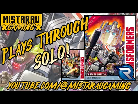Mista Rau Gaming SOLO! Transformers DBG - Rising Darkness w/ Infiltration Protocol