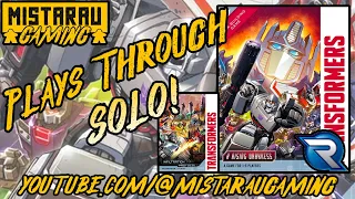 Mista Rau Gaming SOLO! Transformers DBG - Rising Darkness w/ Infiltration Protocol
