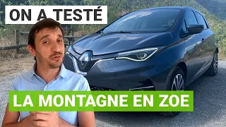 La Renault ZOE à l'assaut du col de Turini !