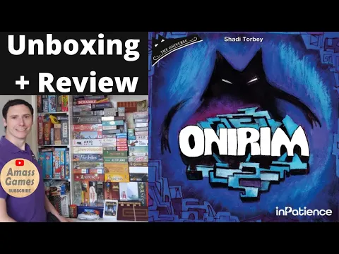 Onirim #solo #cooperative #review #trailer #preview AmassGames #unboxing #tabletop #boardgame