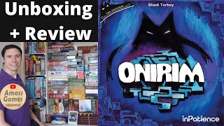 Onirim #solo #cooperative #review #trailer #preview AmassGames #unboxing #tabletop #boardgame