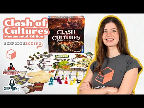Clash of Cultures Monumental Edition - Giochi Uniti | Unboxing gioco da tavolo