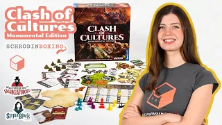 Clash of Cultures Monumental Edition - Giochi Uniti | Unboxing gioco da tavolo