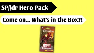 Do You Mean Spider?: An Unboxing of Marvel Champions SP//dr Hero Pack