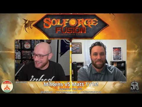Solforge Fusion - Sensei Psyce VS Mittens - Crit Camp