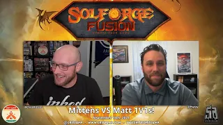 Solforge Fusion - Sensei Psyce VS Mittens - Crit Camp