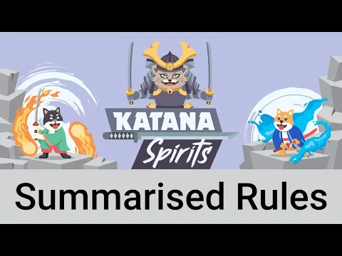 Katana Spirits Summarised Game Rules