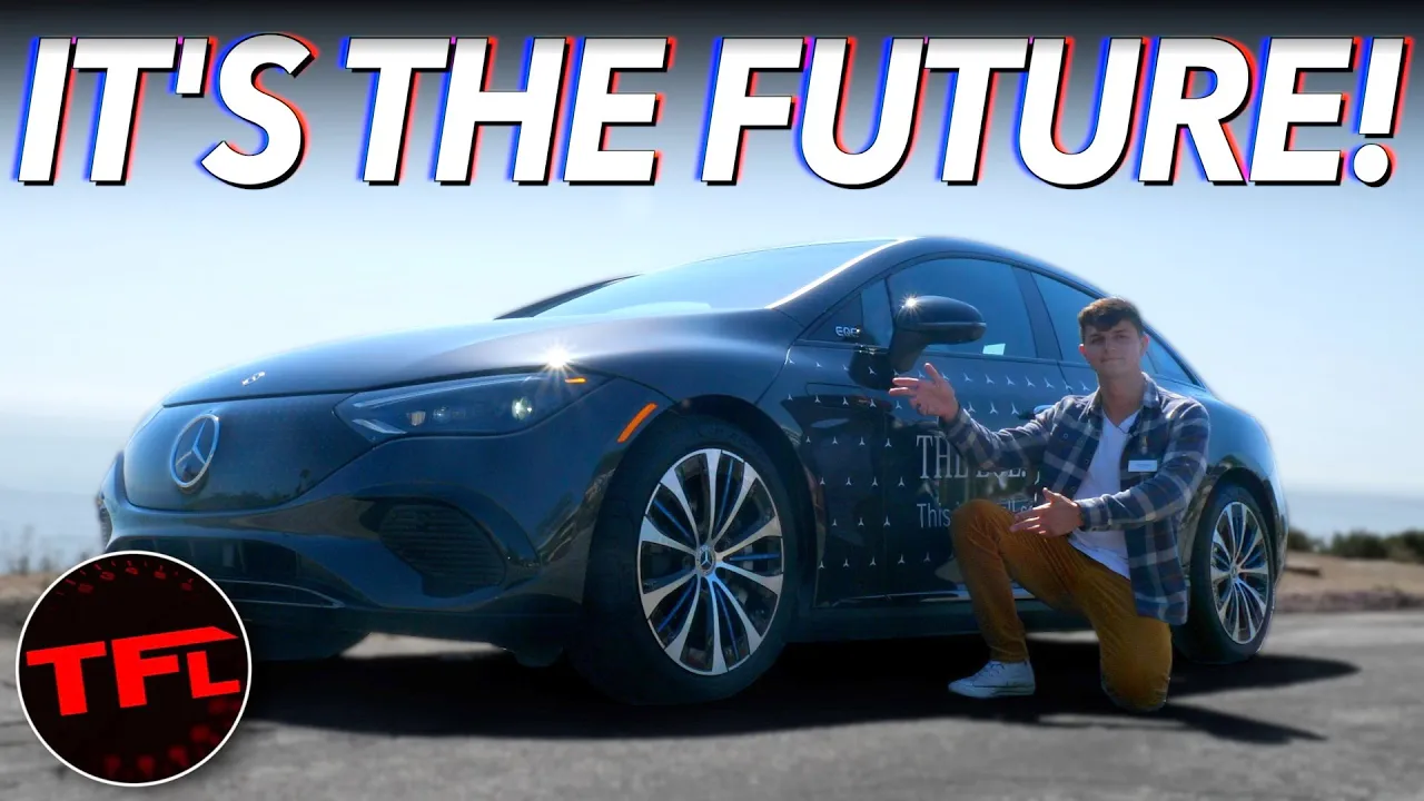 The New Mercedes-Benz EQE Is A Shrunken EQS With An INSANE Amount of Tech!