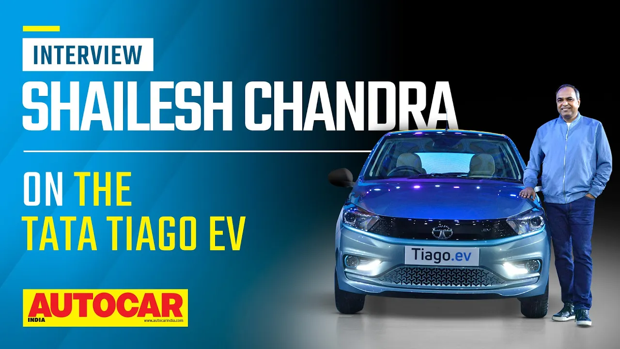 Tata Tiago EV pricing, future Tata EVs and more - Shailesh Chandra | Interview | Autocar India
