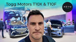 Togg T10X & T10F at IAA 2025