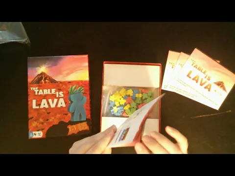 The Table is Lava Unboxing