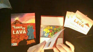 The Table is Lava Unboxing