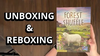 Forest Shuffle: Dartmoor (stand alone) - What's in the box? - Card Game Unboxing and Reboxing