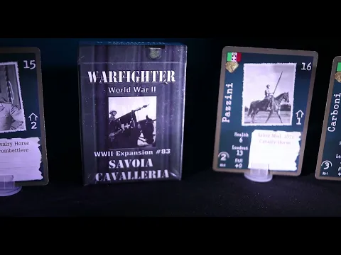 Warfighter WWII Expansion #83: Savoia Cavalleria Unboxing