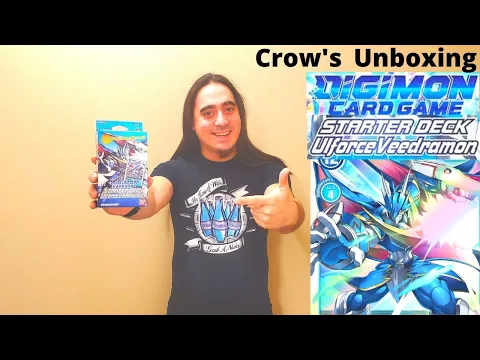 Crow's unboxing Digimon ST8 UlforceVeedramon Starter deck