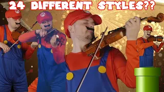 Super Mario Theme in 24 Styles