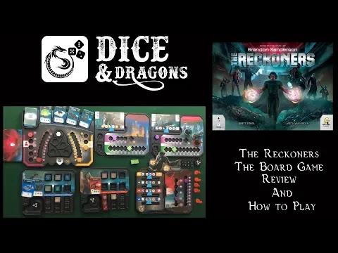 Dice and Dragons - The Reckoners Board Game Review and How to Play