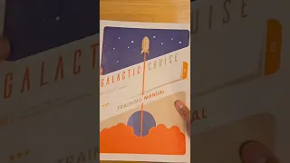 Galactic Cruise Unboxing #boardgames