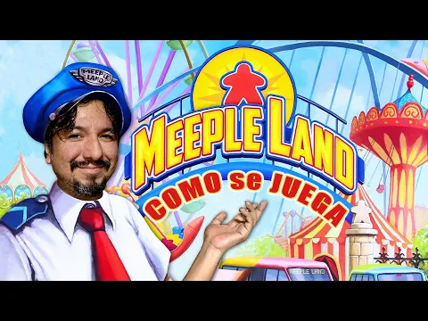 Cómo se JUEGA: MEEPLE LAND || Aventureros Lúdicos