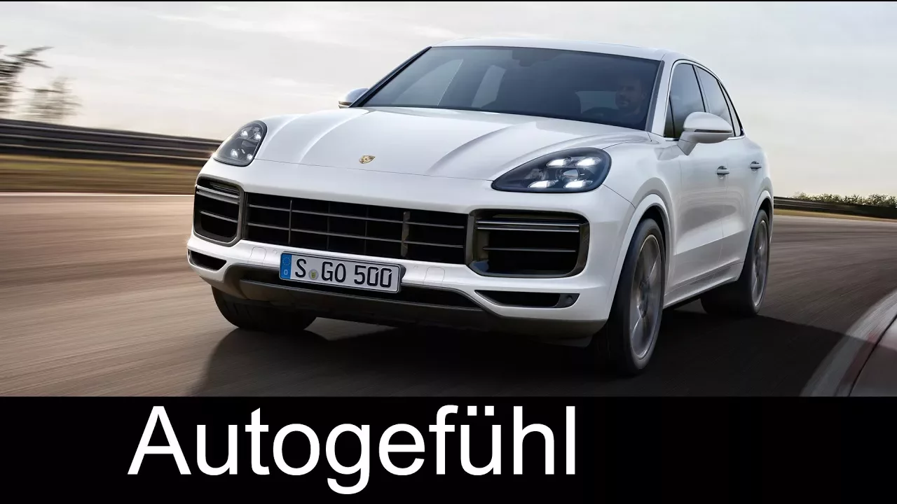 All-new Porsche Cayenne Turbo & S Preview - IAA 2017 - Autogefühl