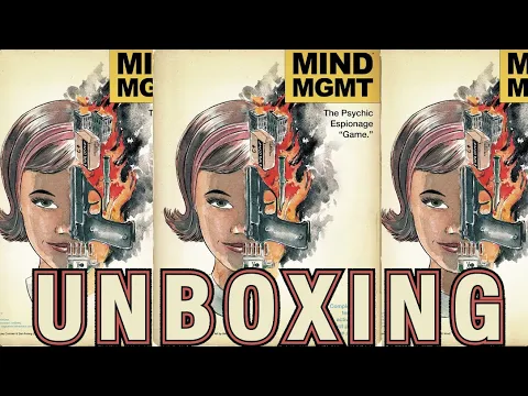 MIND MGMT - Unboxing [KICKSTARTER] [DELUXE EDITION]