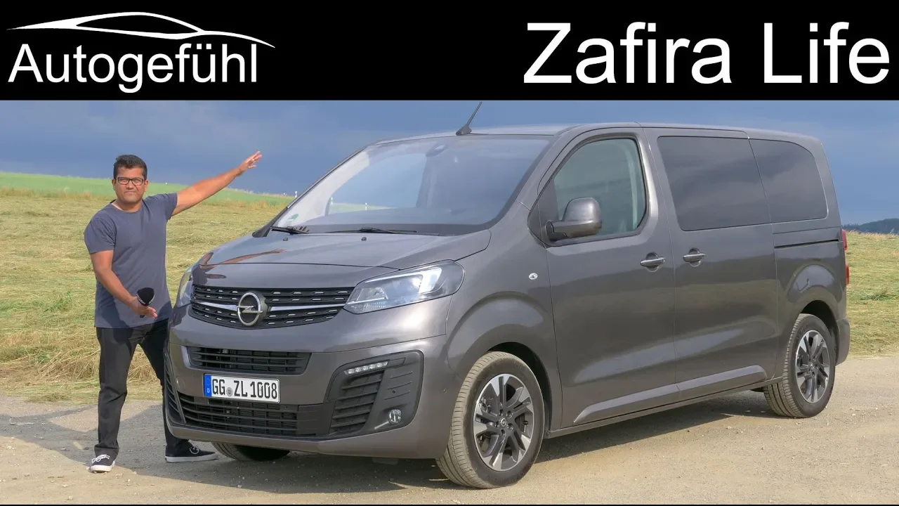 All-new Opel Zafira Life FULL REVIEW Vauxhall Vivaro - budget alternative to the VW Multivan?