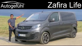 All-new Opel Zafira Life FULL REVIEW Vauxhall Vivaro - budget alternative to the VW Multivan?