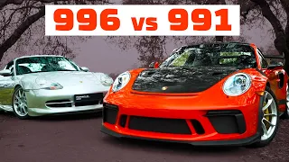 What's the Ultimate GT3? Porsche 996 vs Porsche 991 | MotorTrend