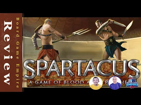 Spartacus A Game of Blood and Treachery Review - Gale Force Nine
