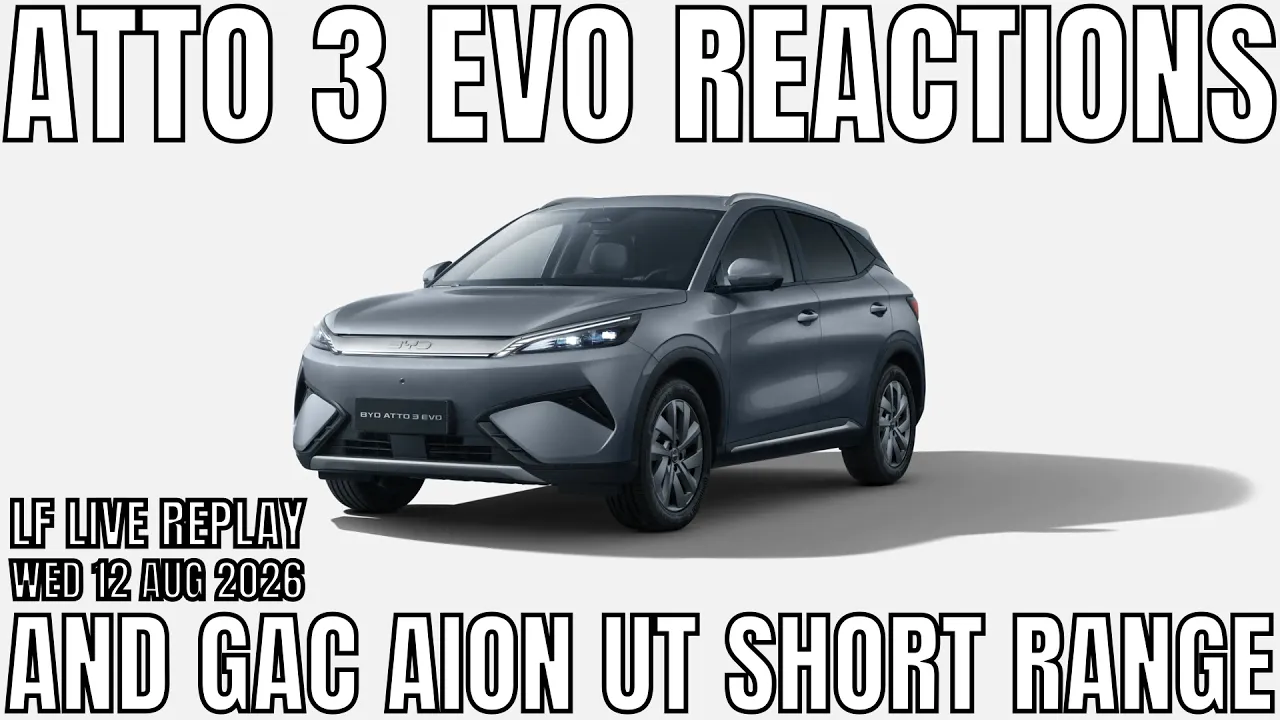 The EV Show by Ludicrous Feed on Wednesday Nights! | Wed 12 Aug 2026