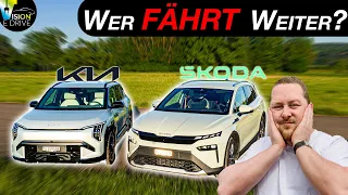 Gleich teuer, gleich gut? SKODA Elroq 85 vs. KIA EV3 GT-Line - Das Duell der kompakten SUV!