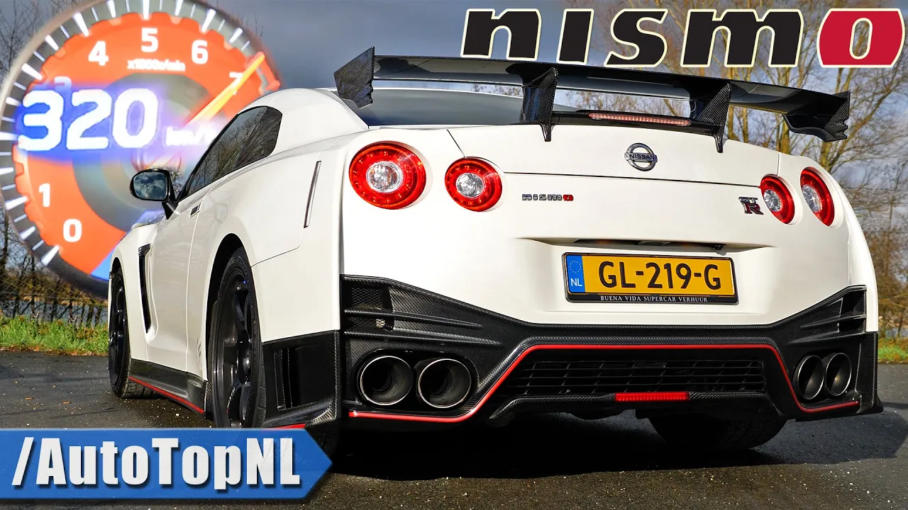 NISSAN GTR NISMO R35 | 0-320 POV ACCELERATION TOP SPEED & SOUND by AutoTopNL