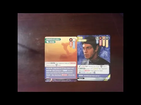 Star Trek Captains Chair: To Boldly Go Khan Deck Overview and Common Mistakes/Pitfalls