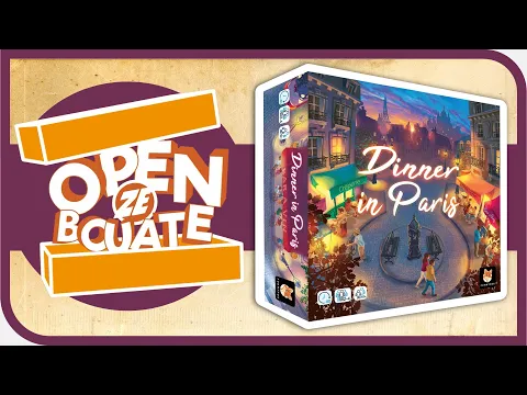 Dinner In Paris - Unboxing