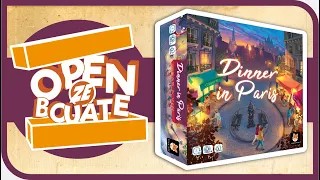 Dinner In Paris - Unboxing