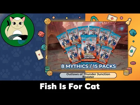 8 MYTHICS in 15 PACKS! Outlaws of Thunder Junction Booster Opening [No Talk ASMR]