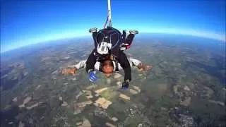 Saut en Parachute en tandem