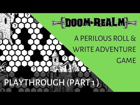 Doom Realm | Solo Roll and Write Game Playthrough | Part 1