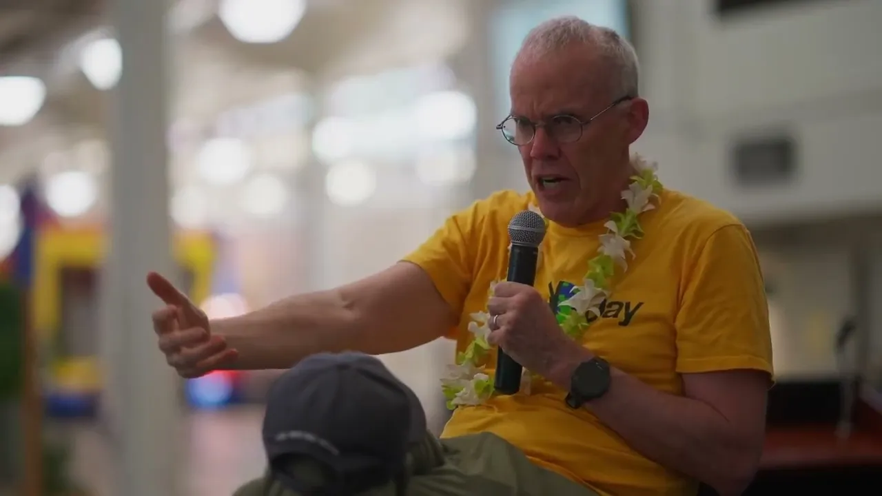 Bill McKibben at the Hawaii Sustainability Expo