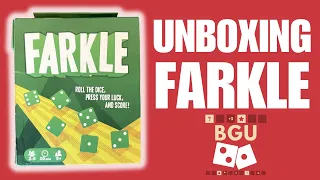 Farkle Dice Game Unboxing
