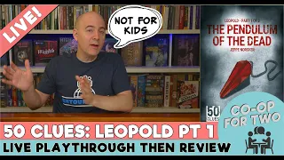 50 Clues - Leopold Part 1: The Pendulum of the Dead - Full Playthrough (5hrs)